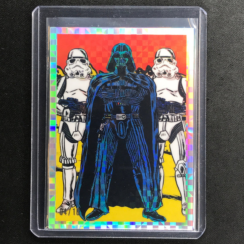 2023 Star Wars Galaxy Chrome Darth Vader Vader Bounty Hunters X-fractor 4/10