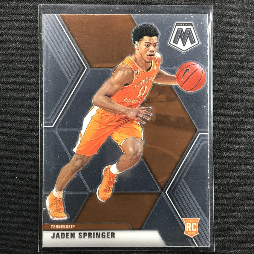 2021 Chronicles Draft Picks JADEN SPRINGER Mosaic Rookie Base #270