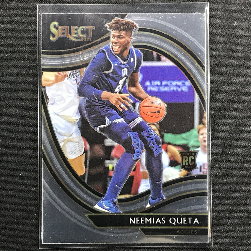 2021 Chronicles Draft Picks NEEMIAS QUETA Select Courtside Rookie Base #289