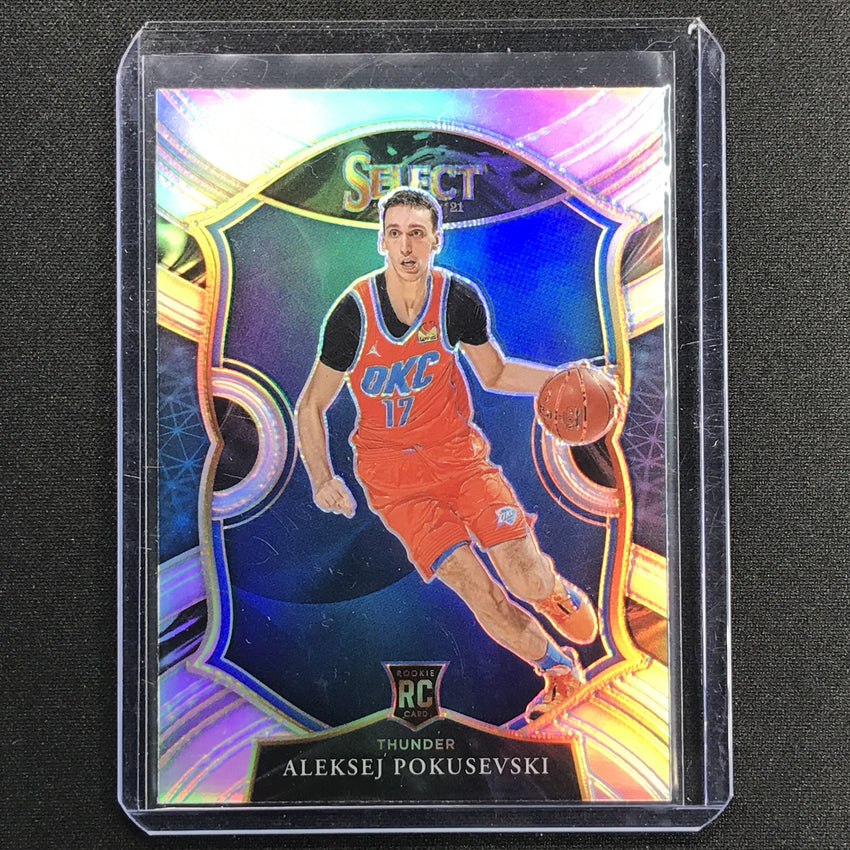 2020-21 Select ALEKSEJ POKUSEVSKI Concourse Rookie Silver Prizm #77
