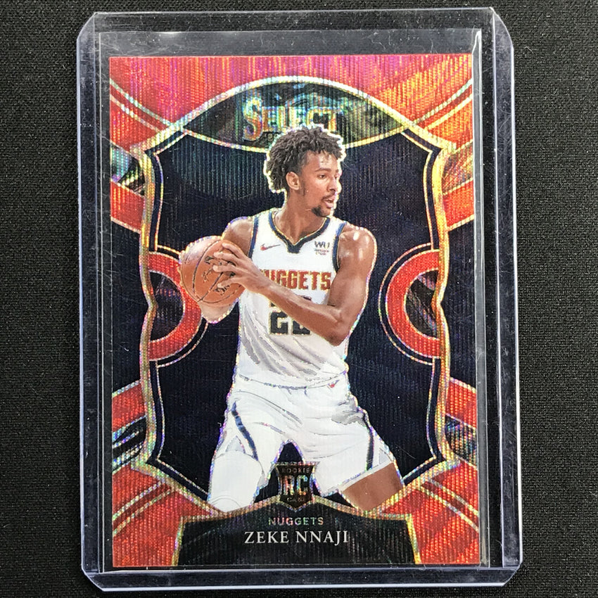 2020-21 Select ZEKE NNAJI Concourse Rookie Red Wave #82