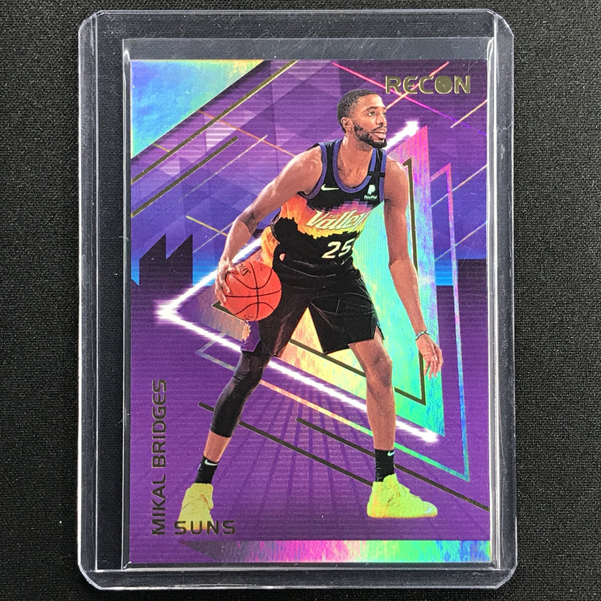 2020-21 Recon Mikal Bridges Holo Silver No 130