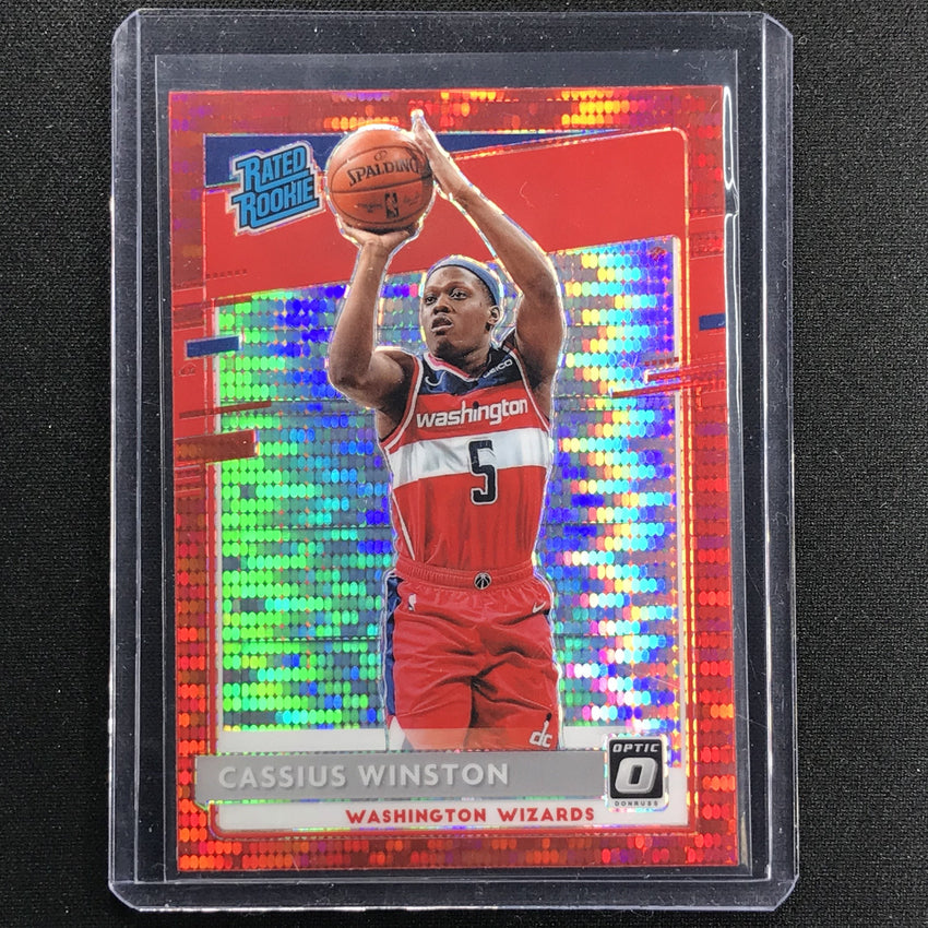 2020-21 Donruss Optic CASSIUS WINSTON Rated Rookie Red Pulsar #198