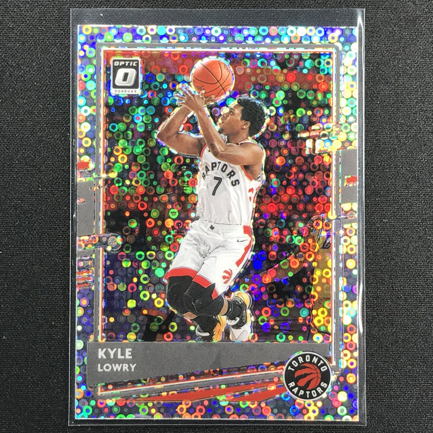 2020-21 Donruss Optic KYLE LOWRY Fast Break Holo Silver Disco #63
