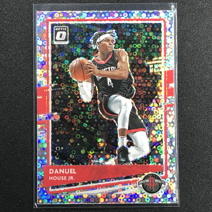 2020-21 Donruss Optic DANUEL HOUSE JR. Fast Break Holo Silver Disco #114