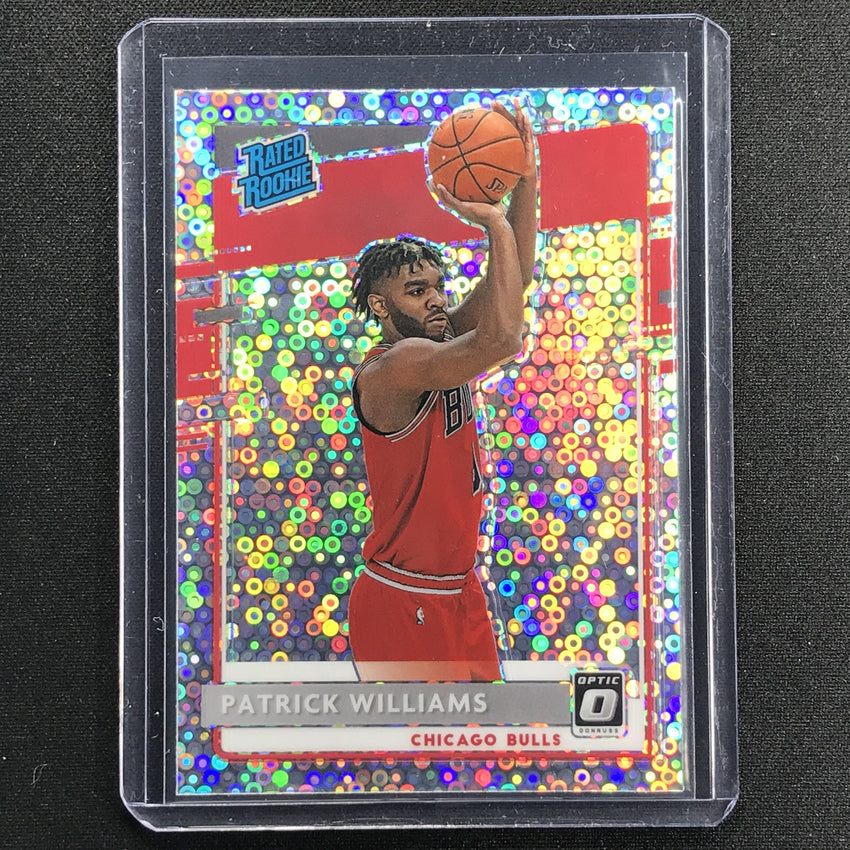 2020-21 Donruss Optic PATRICK WILLIAMS Rated Rookie Fast Break Holo Silver #154