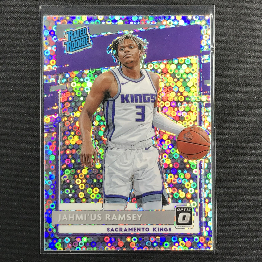2020-21 Donruss Optic Jahmius Ramsey Rated Rookie Fast Break Holo Silver No 194