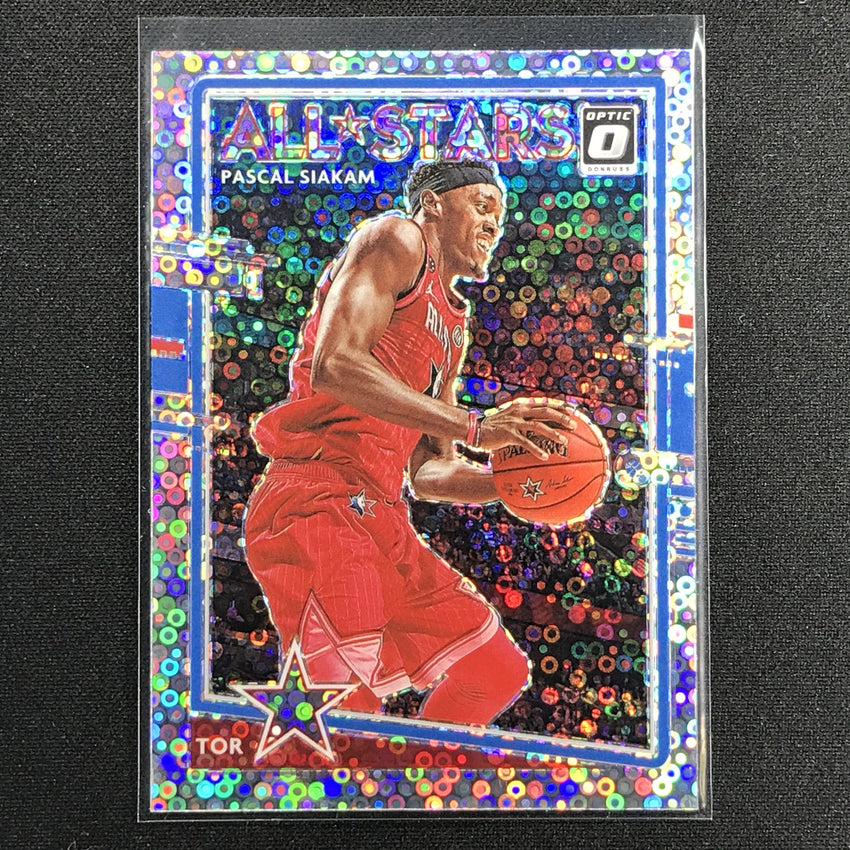 2020-21 Donruss Optic PASCAL SIAKAM All Stars Fast Break Holo Silver #19