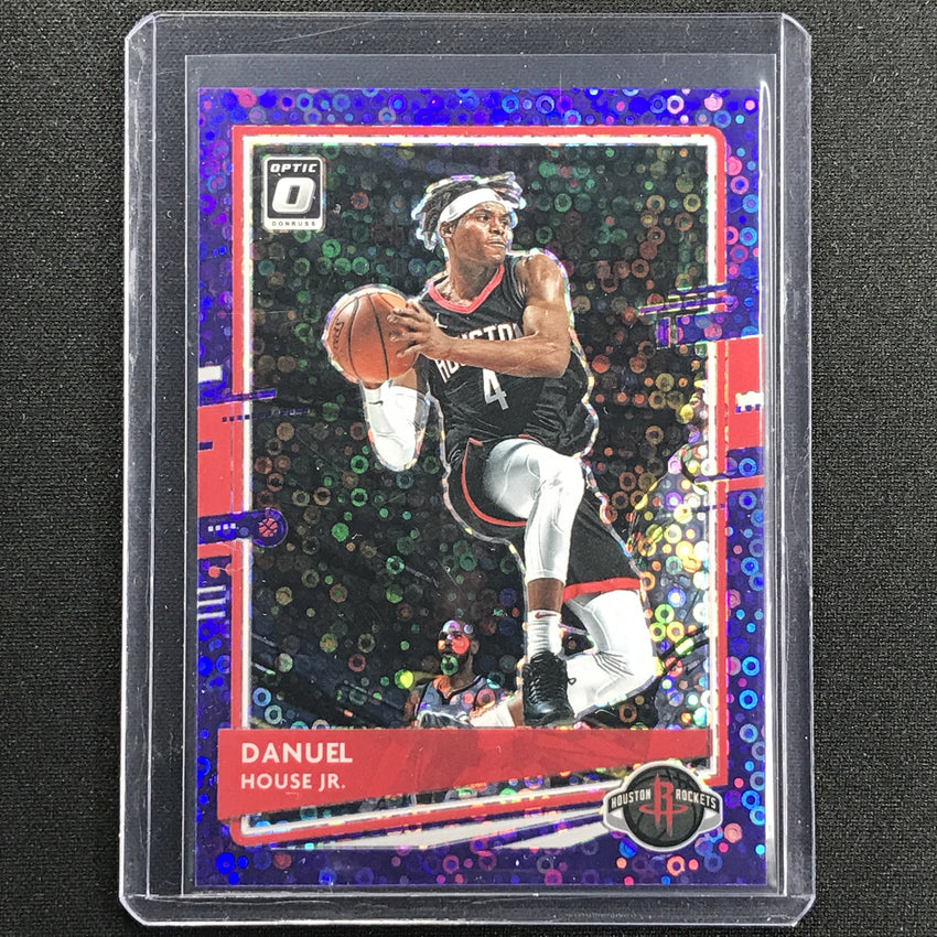 2020-21 Donruss Optic Danuel House Jr. Fast Break Purple Disco /95