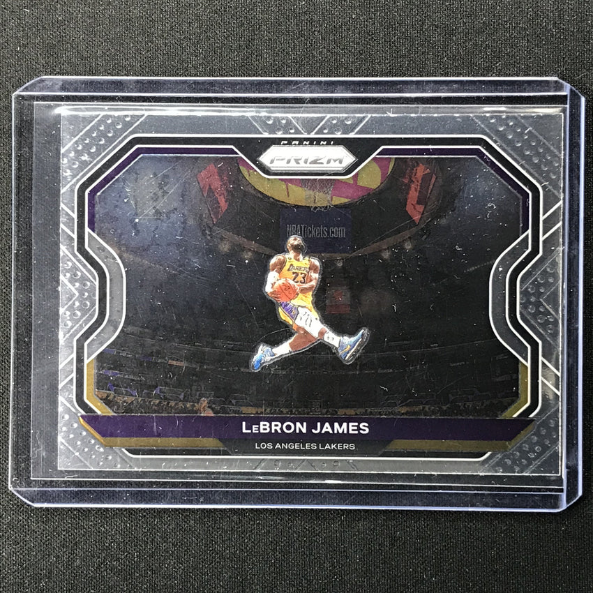 2020-21 Prizm Lebron James Kobe Byrant Tribute Base No 1