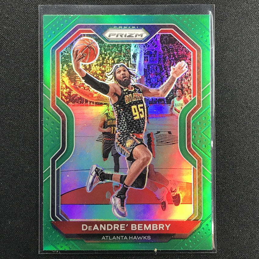 2020-21 Prizm Deandre Bembry Green Retail No 11
