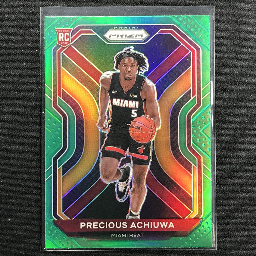 2020-21 Prizm PRECIOUS ACHIUWA Rookie Green Retail #294