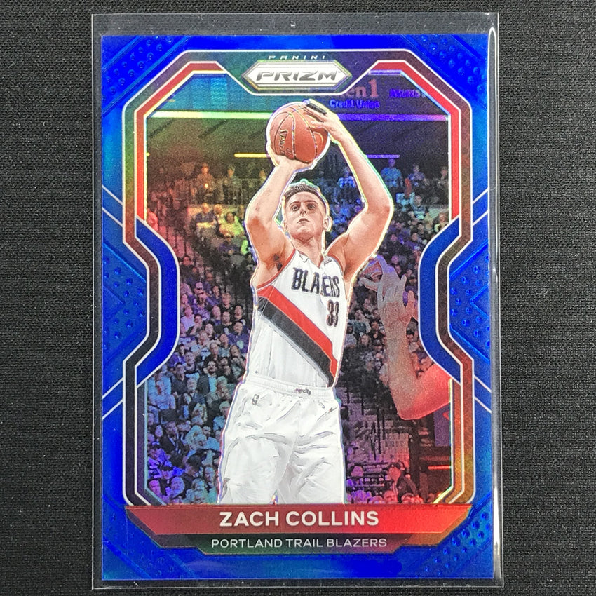 2020-21 Prizm Zach Collins Blue 122/199