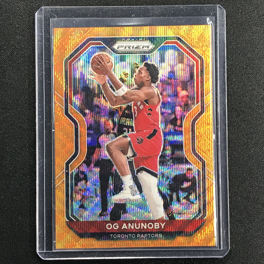2020-21 Prizm Og Anunoby Orange Wave 42/60
