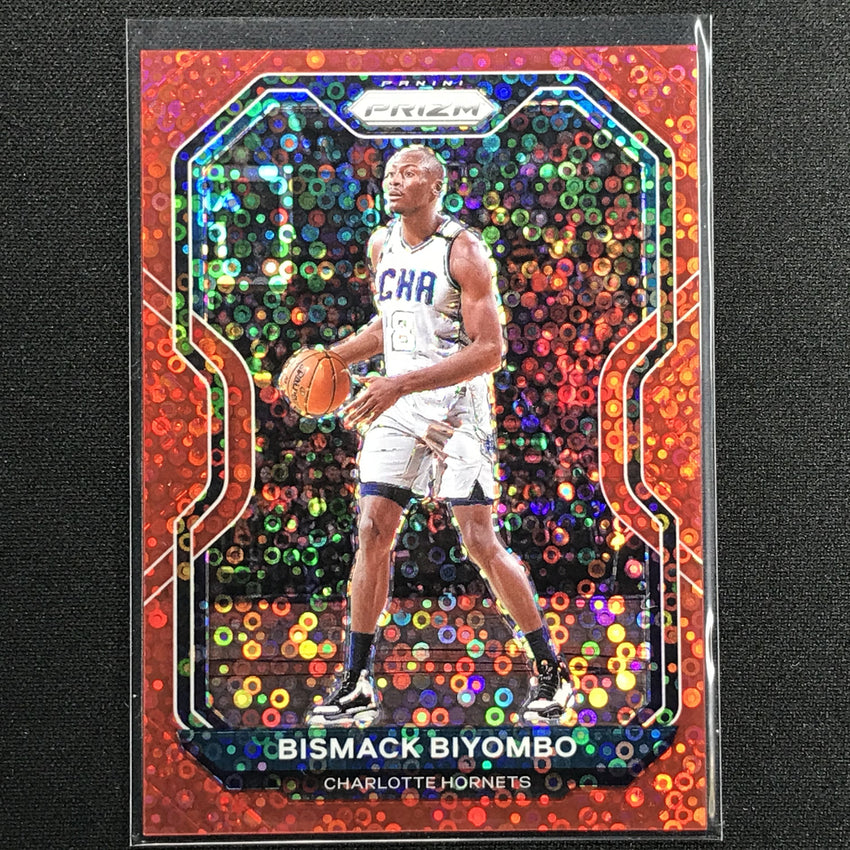 2020-21 Prizm Bismack Biyombo Fast Break Red Disco 104/125