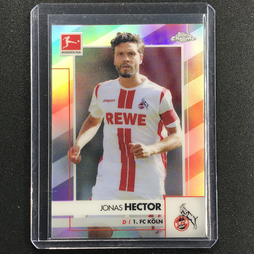 2020-21 Topps Chrome Bundesliga JONAS HECTOR Refractor #54