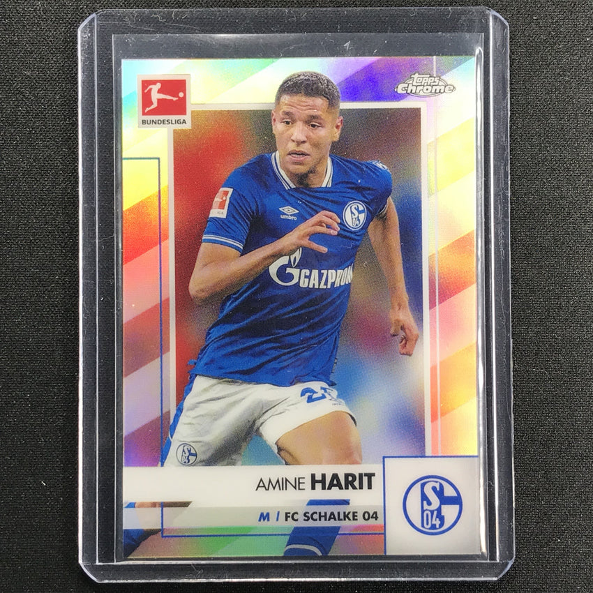 2020-21 Topps Chrome Bundesliga AMINE HARIT Refractor #86