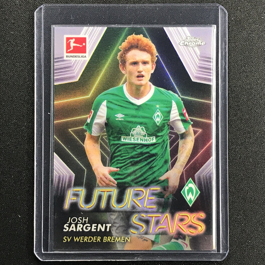 2020-21 Topps Chrome Bundesliga JOSH SARGENT Future Stars Refractor #JS