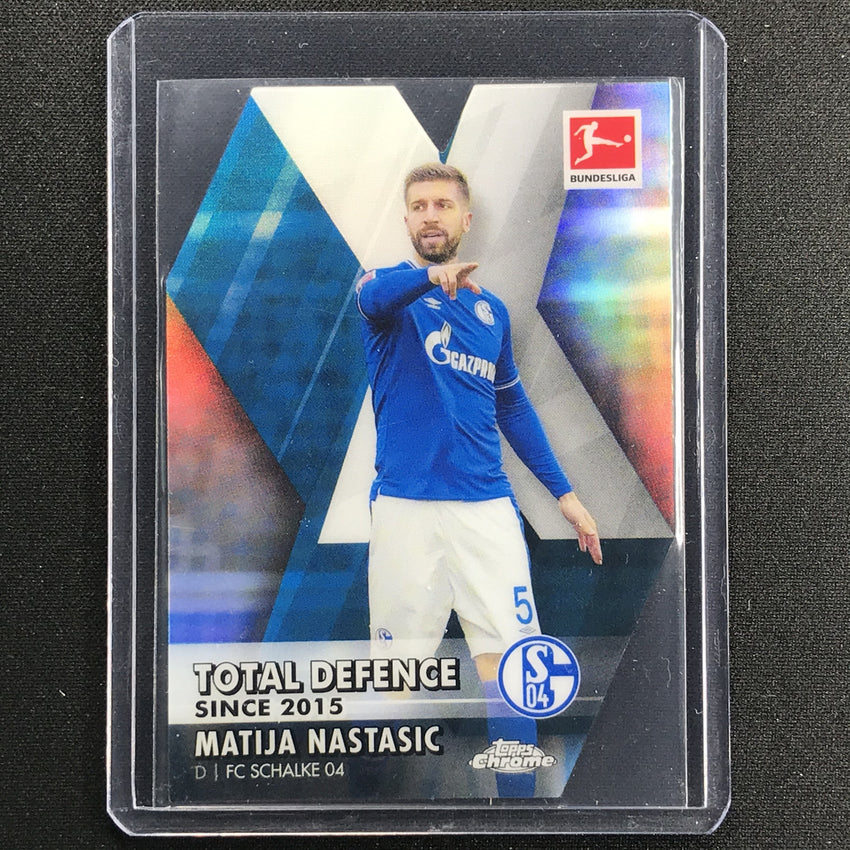 2020-21 Topps Chrome Bundesliga MATIJA NASTASIC Decade of Dominance #MN