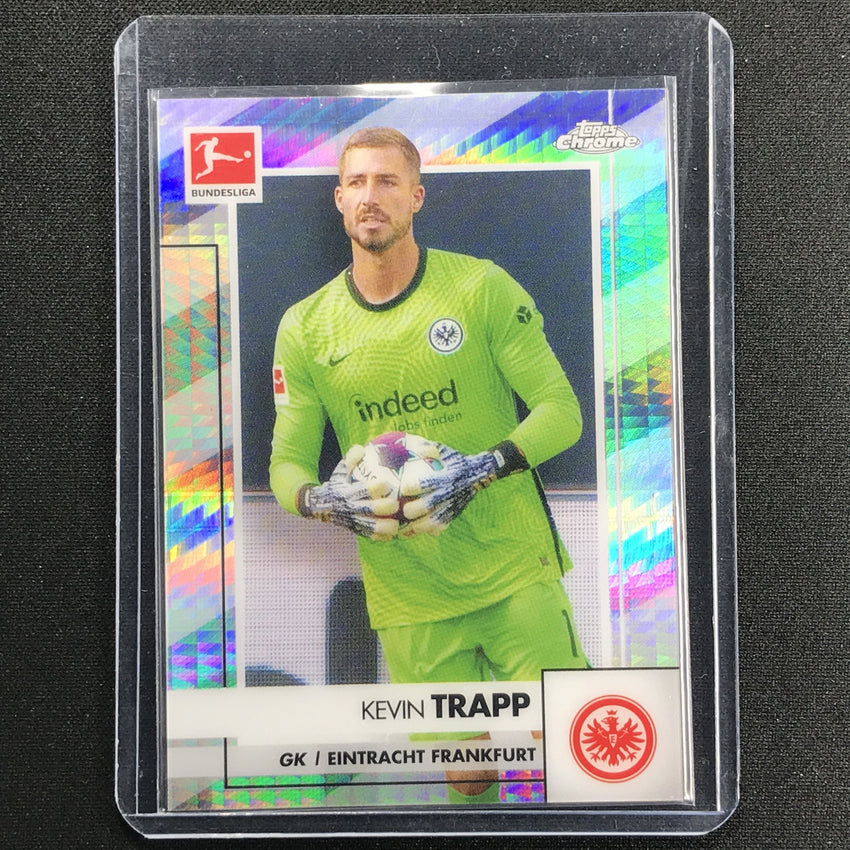 2020-21 Topps Chrome Bundesliga Kevin Trapp Prism Refractor 107/199