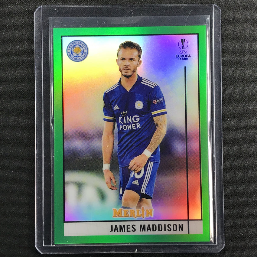 2020-21 Merlin Chrome Ucl Europa League James Maddison Green 58/99