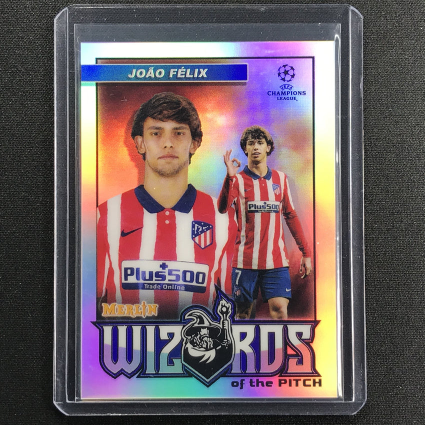2020-21 Merlin Chrome UCL Europa League JOAO FELIX Wizards of the Pitch #JF