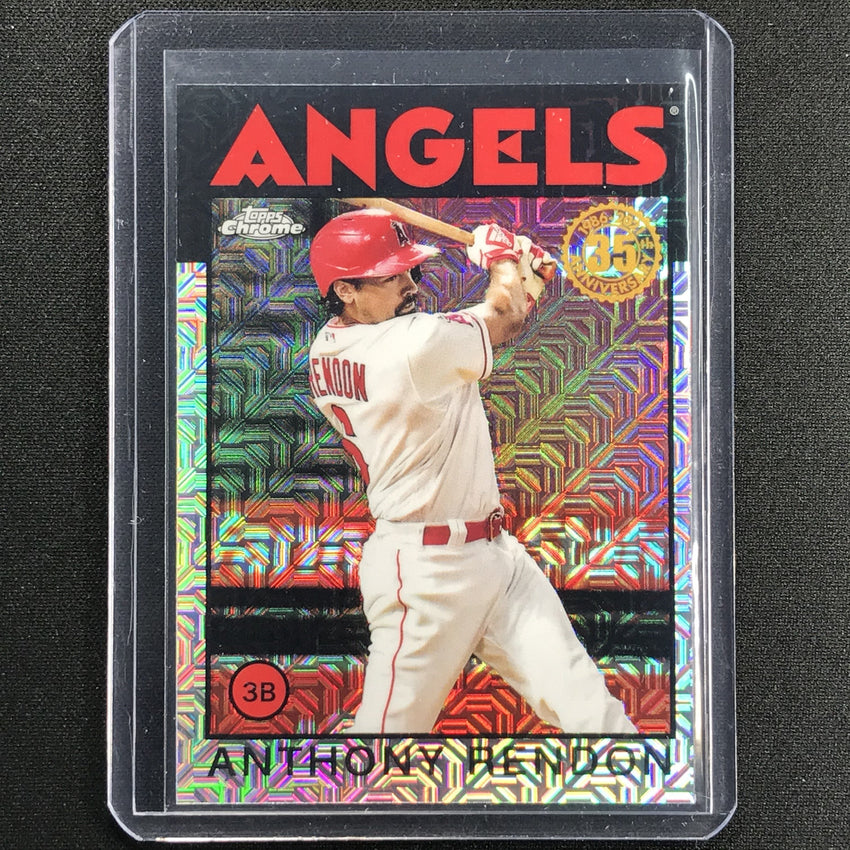 2021 Topps Chrome ANTHONY RENDON 1986 Silver Pack Mojo Series 2 #16