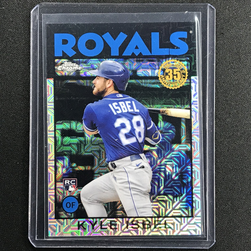 2021 Topps Chrome KYLE ISBEL 1986 Silver Pack Mojo Series 2 Rookie #31