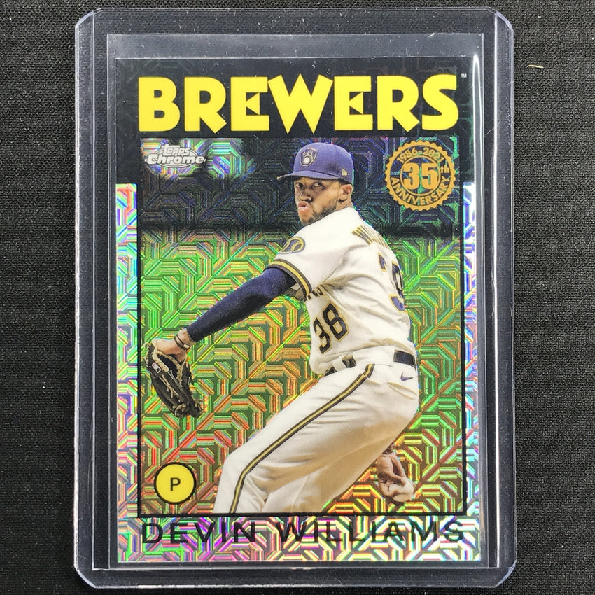 2021 Topps Chrome DEVIN WILLIAMS 1986 Silver Pack Mojo Series 2 #48