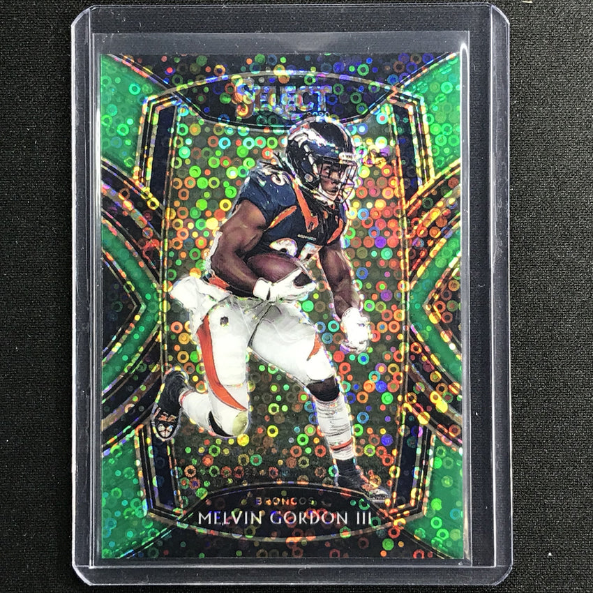 2020 Select Melvin Gordon Iii Club Level Green Disco 4/5