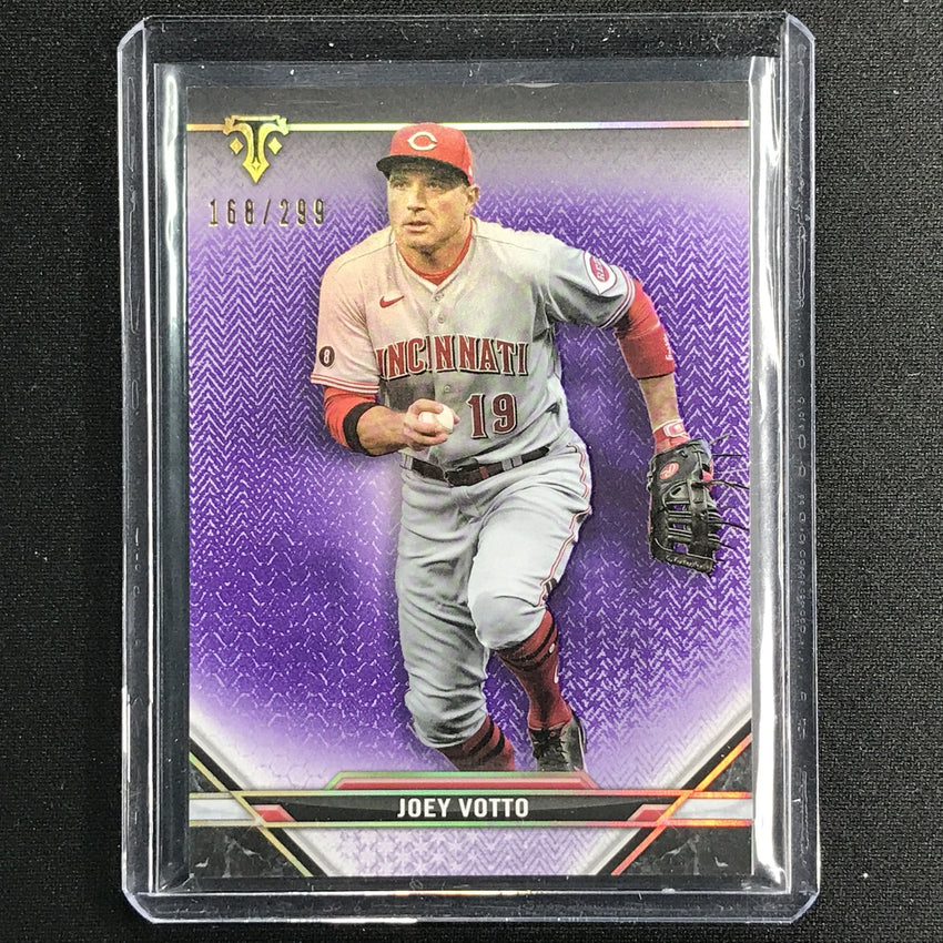 2021 Triple Threads Joey Votto Amethyst Purple 168/299