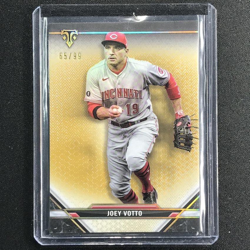 2021 Triple Threads Joey Votto Gold 65/99
