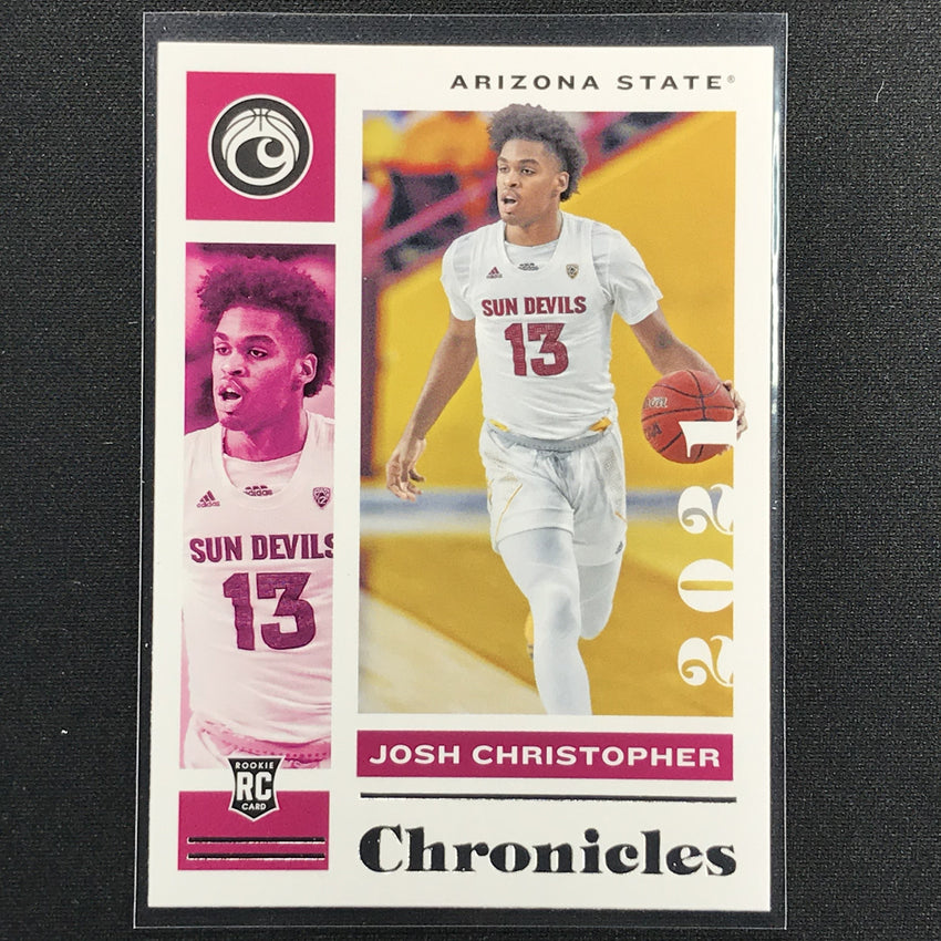 2021 Chronicles Draft Picks JOSH CHRISTOPHER Chronicles Base Rookie #22