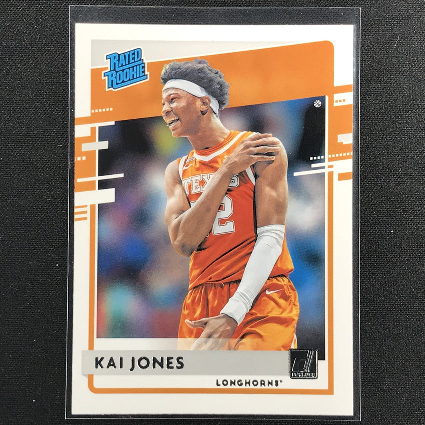 2021 Chronicles Draft Picks KAI JONES Donruss Rated Rookie Base #37