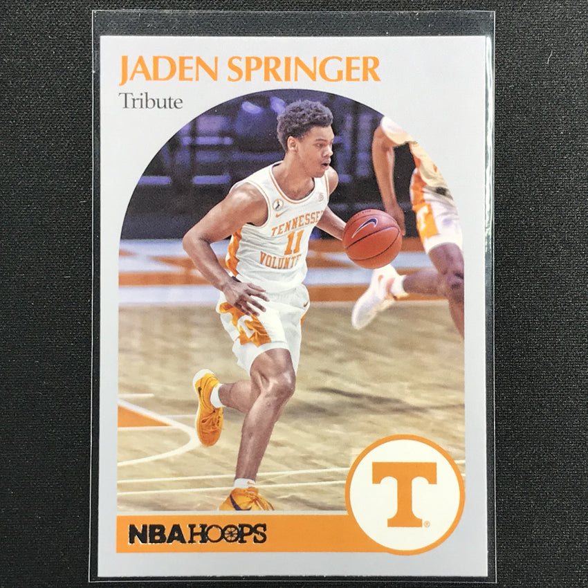 2021 Chronicles Draft Picks JADEN SPRINGER Hoops Tribute Rookie Base #70