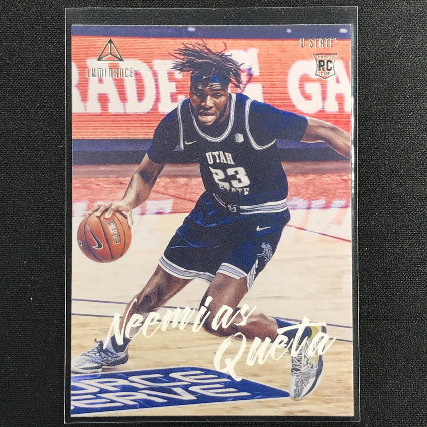 2021 Chronicles Draft Picks NEEMIAS QUETA Luminance Rookie Base #89