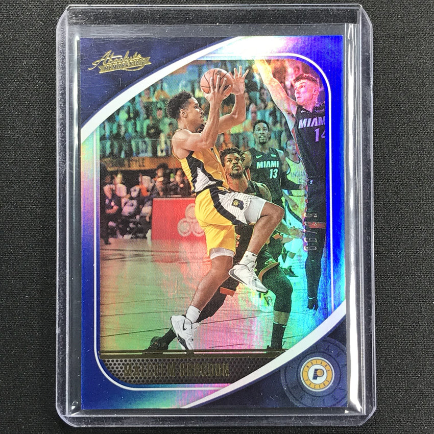 2020-21 Absolute Memorabilia Malcolm Brogdon Spectrum Blue 86/99