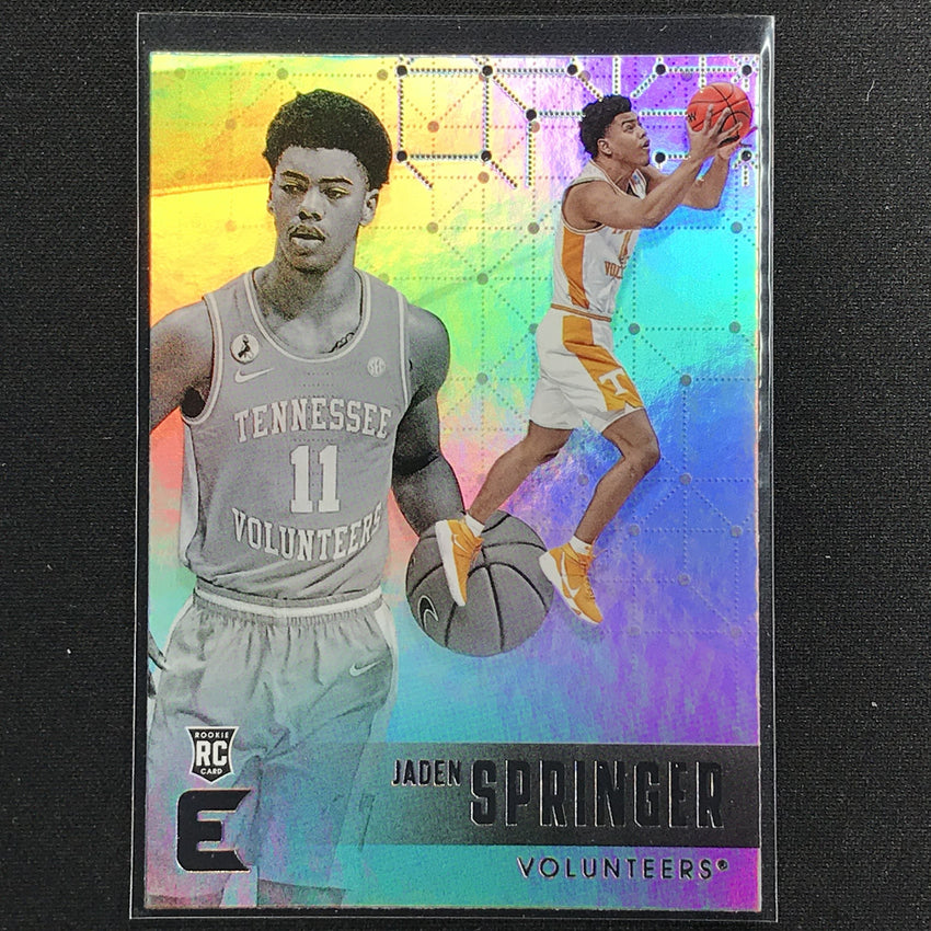 2021 Chronicles Draft Picks JADEN SPRINGER Essentials Rookie Base #120