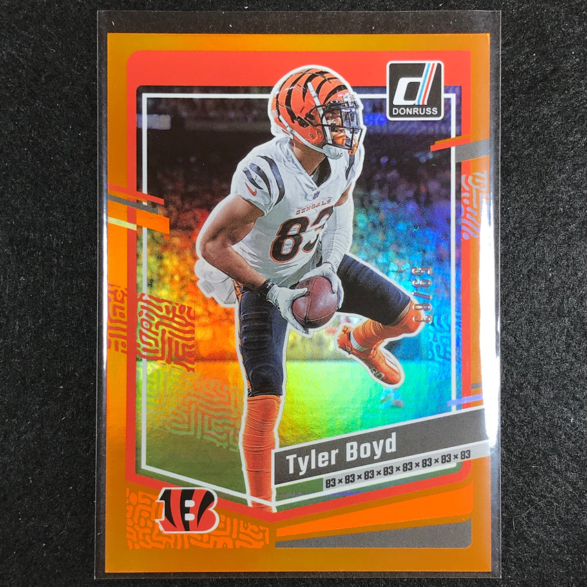 2023 Donruss Football Tyler Boyd Base Jersey Number 59/83
