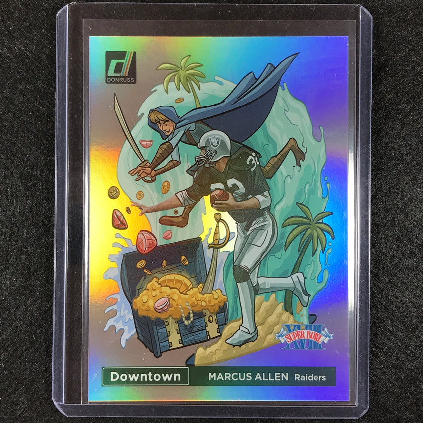 2023 Donruss Football Marcus Allen Super Bowl Downtown Ssp No Ma