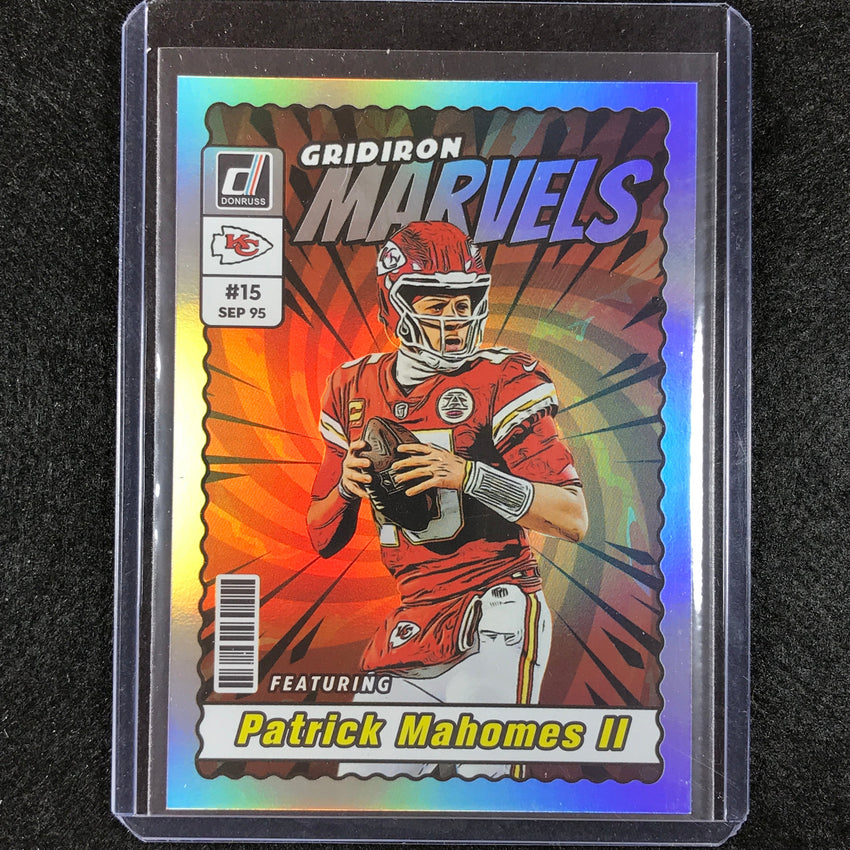 2023 Donruss Football Patrick Mahomes Ii Gridiron Marvels Ssp No Pma