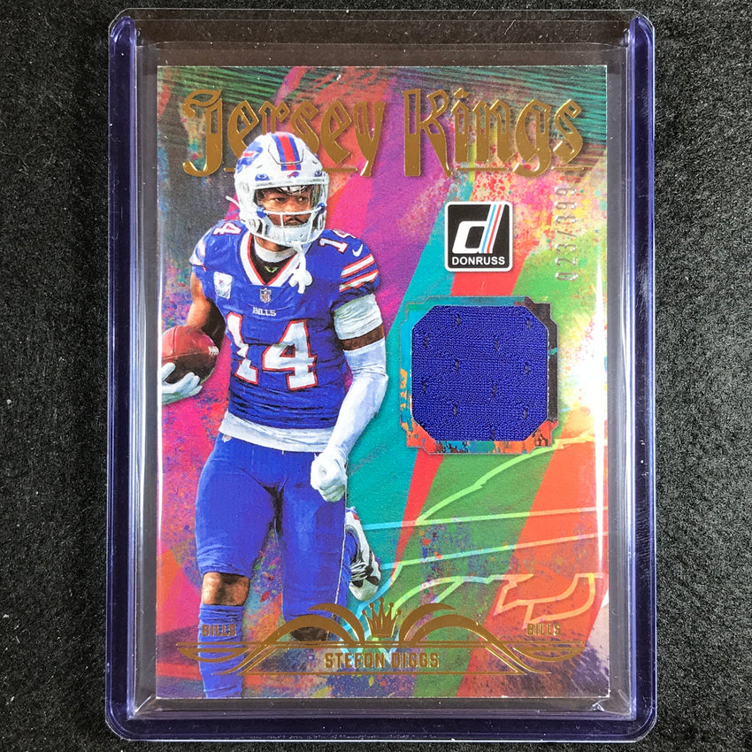 2023 Donruss Football Stefon Diggs Jersey Kings Relic 23/399