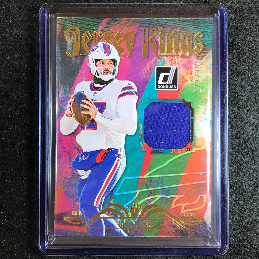 2023 Donruss Football Josh Allen Jersey Kings Relic 172/399