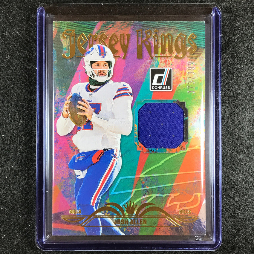 2023 Donruss Football Josh Allen Jersey Kings Relic 373/399