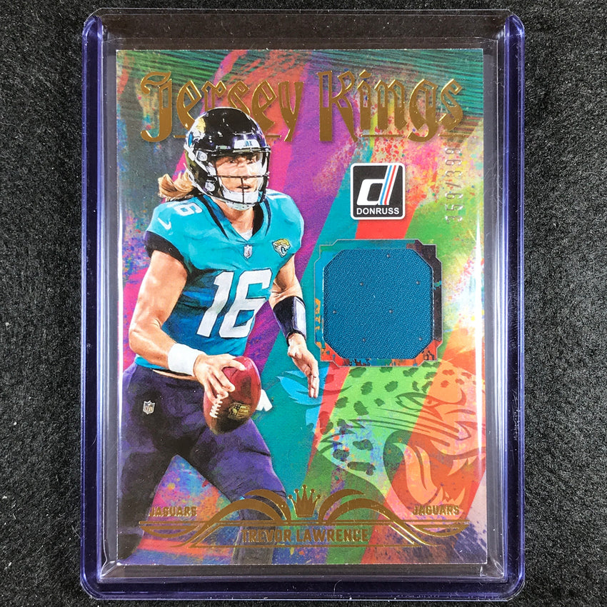 2023 Donruss Football Trevor Lawrence Jersey Kings Relic 359/399