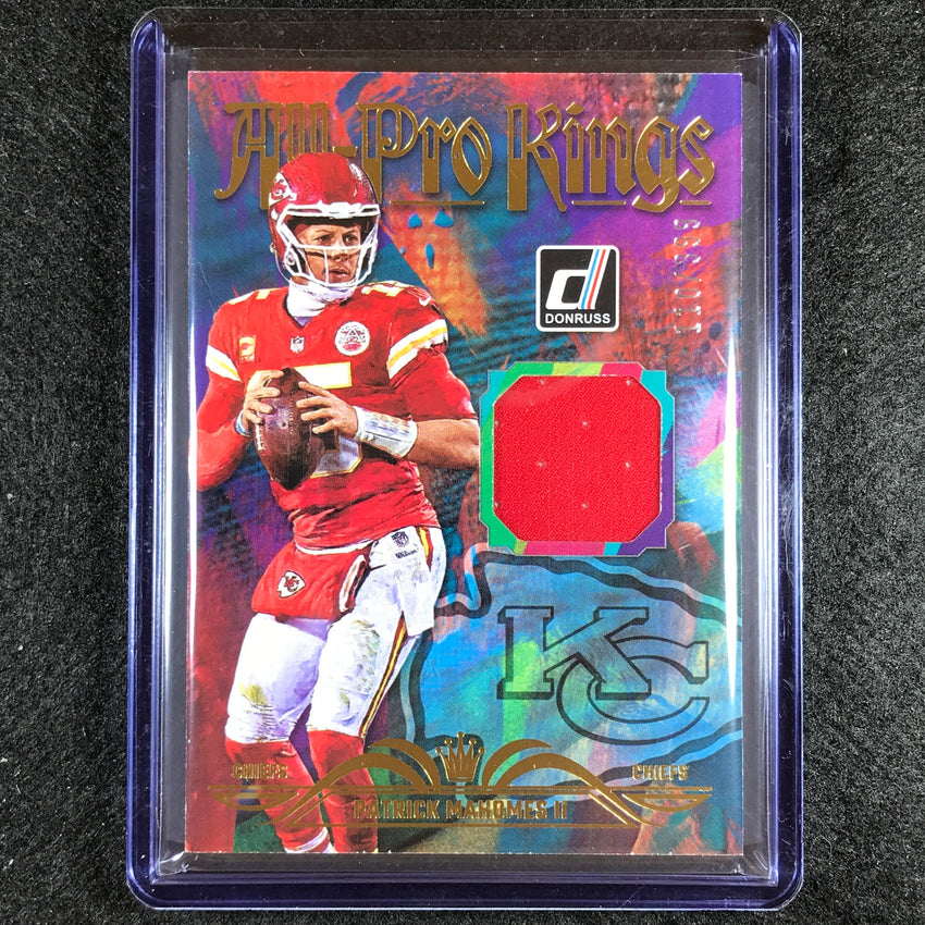 2023 Donruss Football Patrick Mahomes Ii All Pro Kings Jersey 110/399