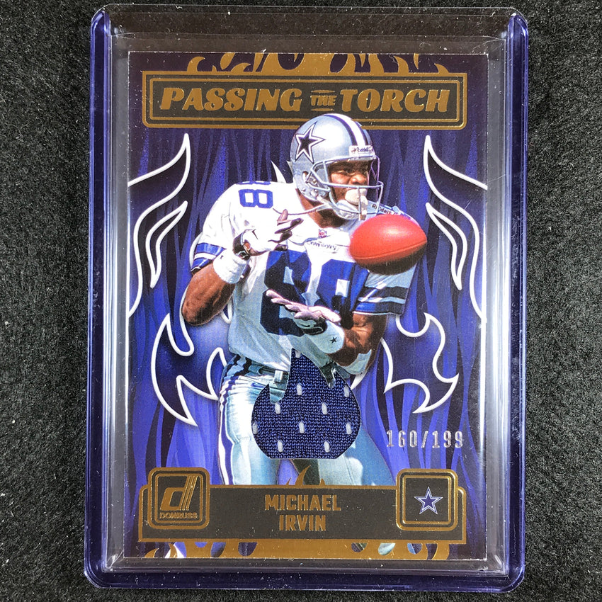 2023 Donruss Football Michael Irvin/ceedee Lamb Passing The Torch Jersey 160/199