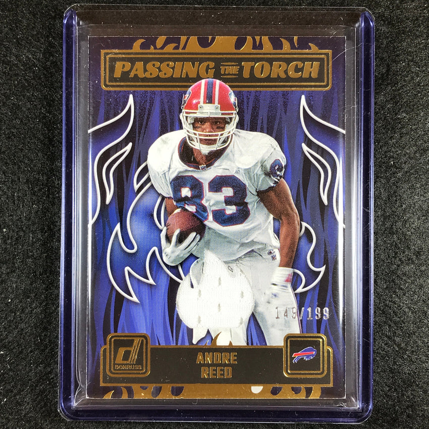 2023 Donruss Football Andre Reed/stefon Diggs Passing The Torch Jersey 149/199