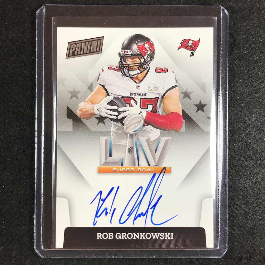 2023 Donruss Football Rob Gronkowski Super Bowl Signatures Auto No Sblv-rg