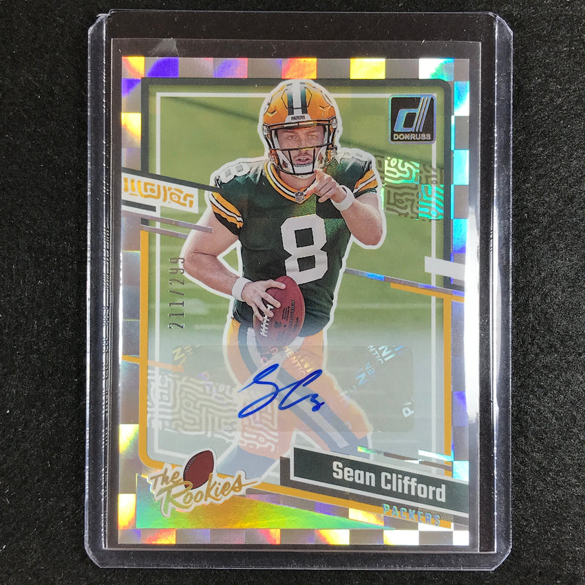2023 Donruss Football Sean Clifford The Rookies Auto 211/299